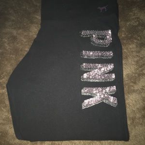 VS PINK BLING LEGGINGS